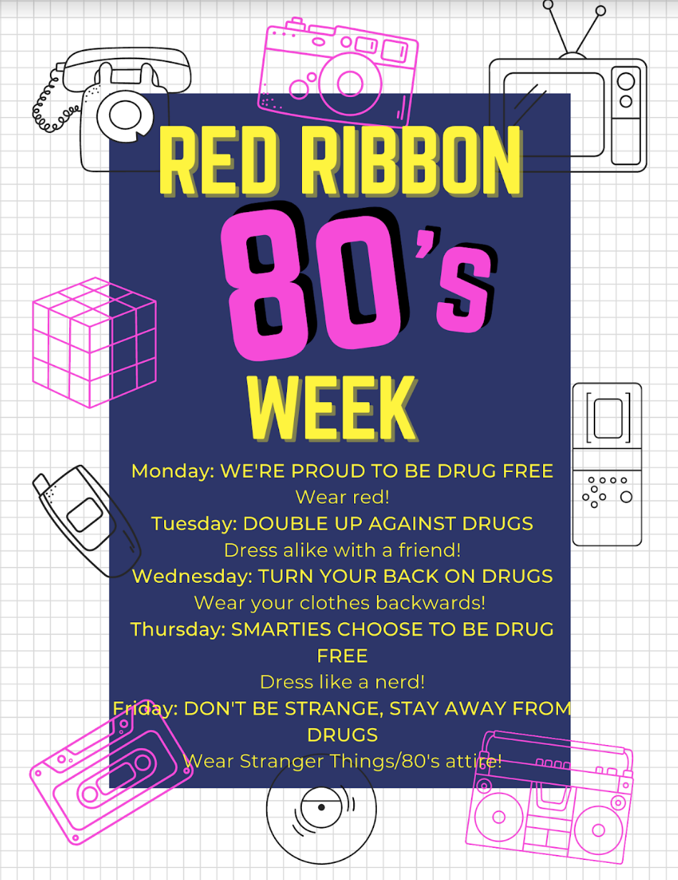 red ribbon week theme days